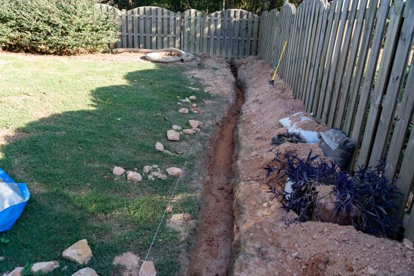 Trench Drain Installation in Fenton