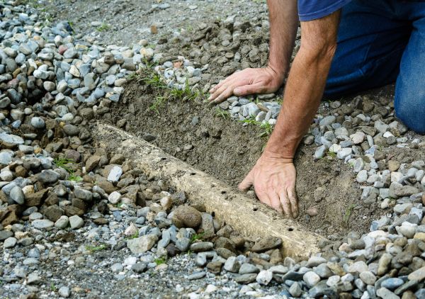 French Ditch Installation in Fenton