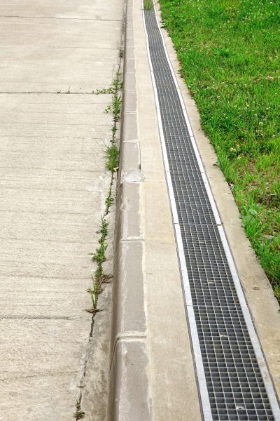 Concrete Drain Installation in Fenton
